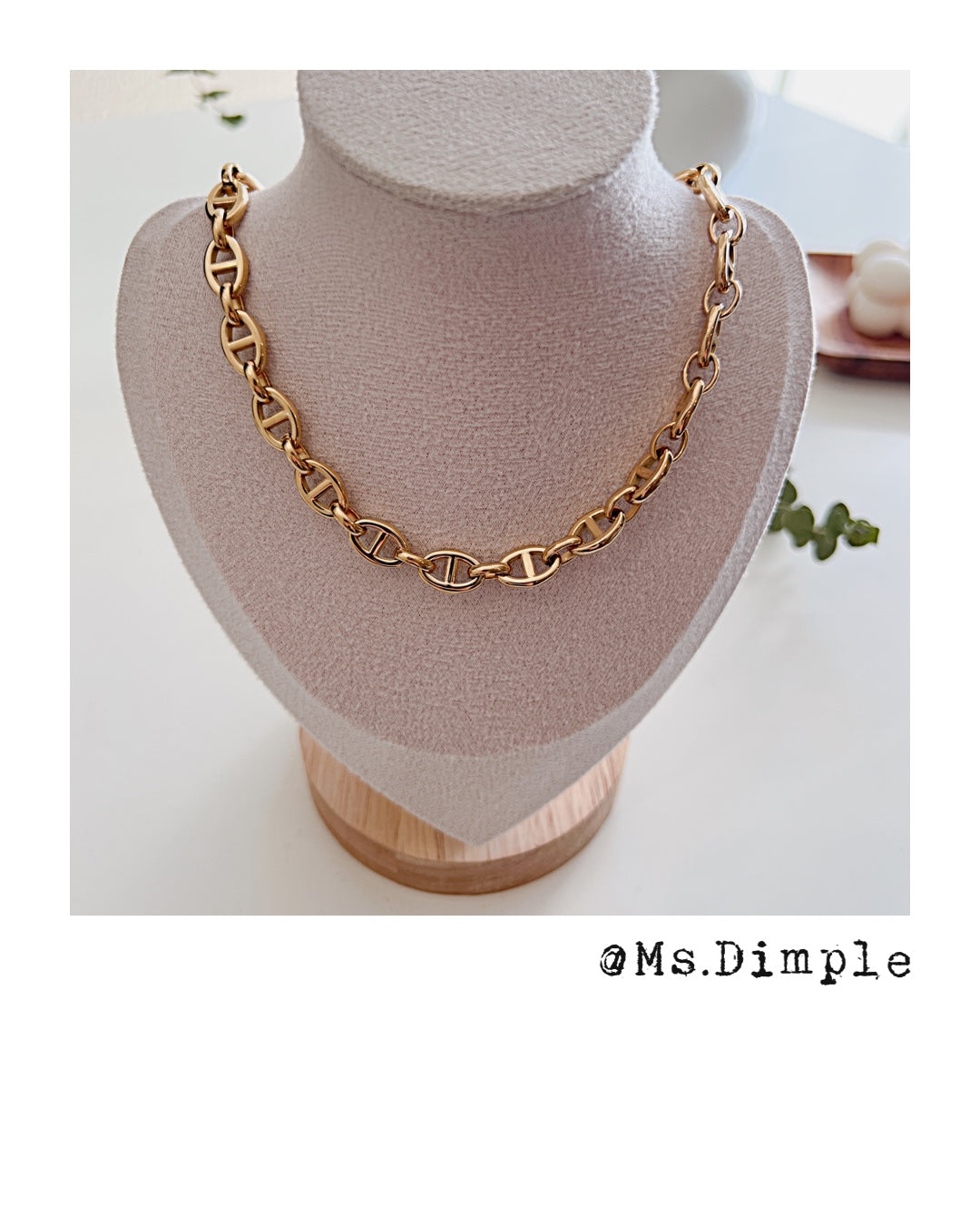 18K Gold Plated Luxury Gold And Silver Chain Necklace