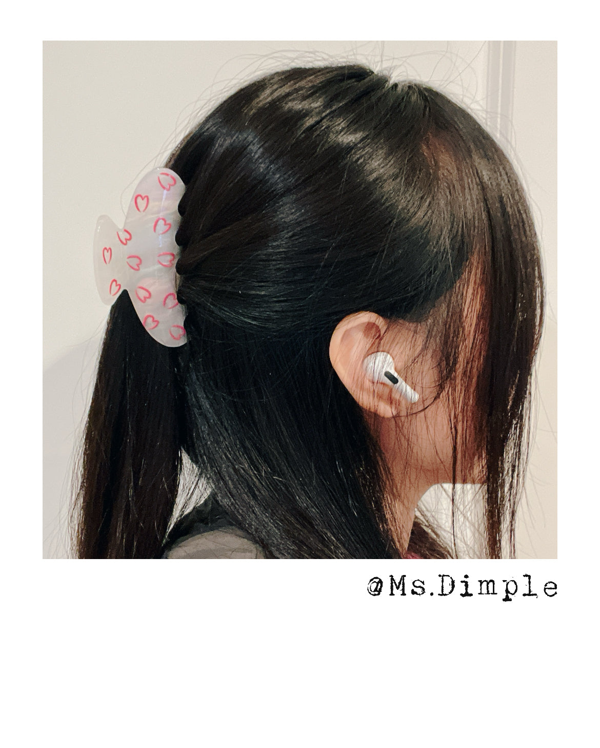 Cherry Blossom Japanese Sakura Hair Claw Clip