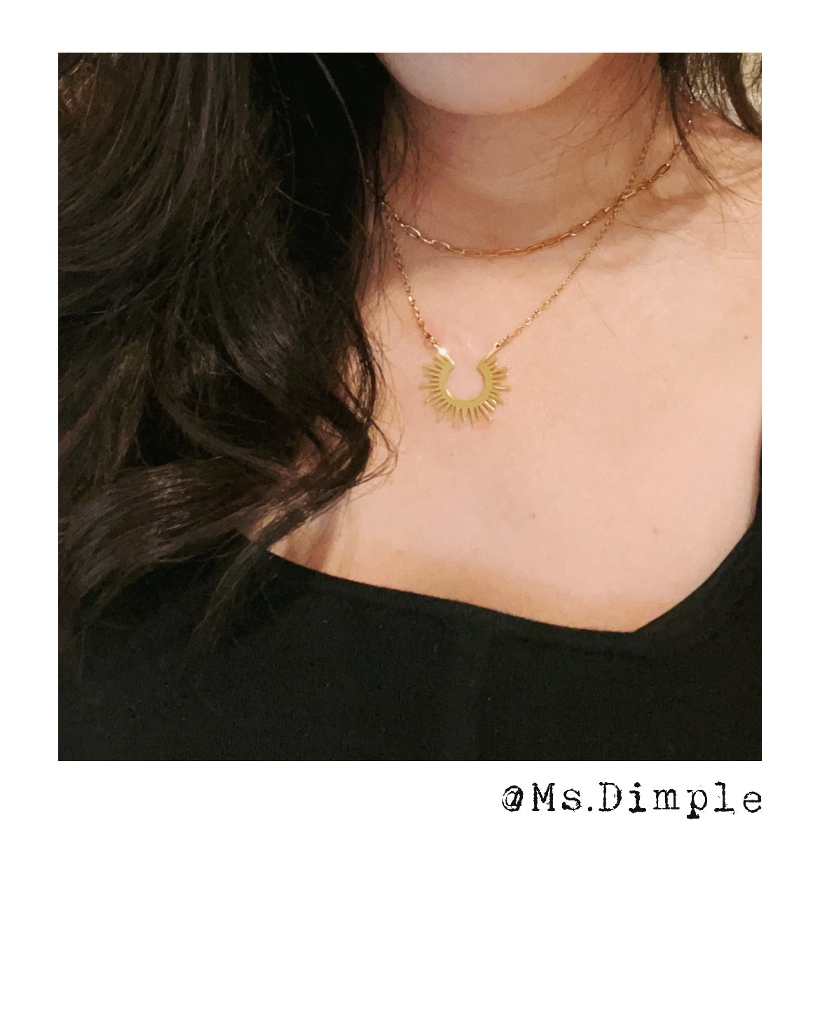 18K Gold Plated Sunshine Necklace