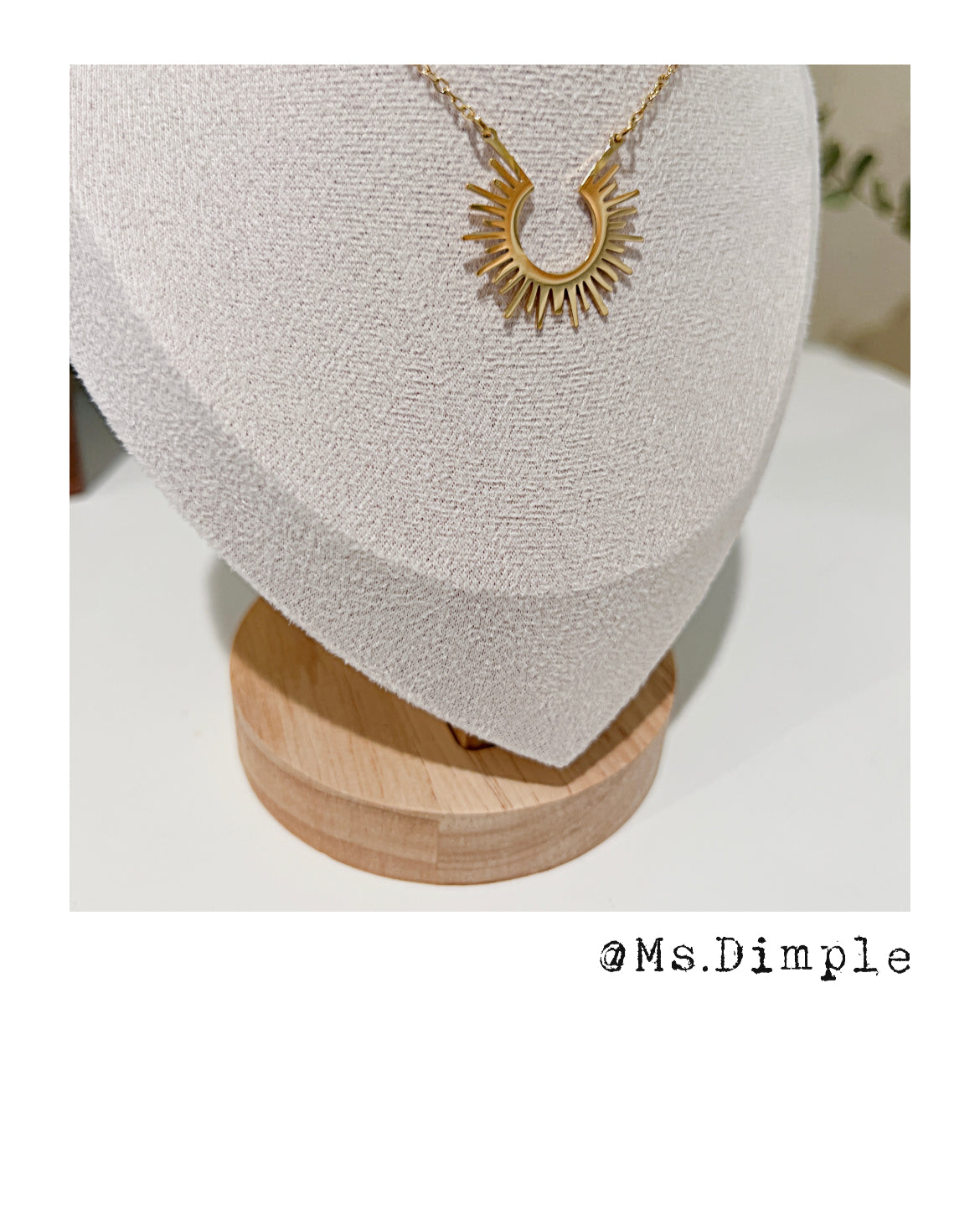 18K Gold Plated Sunshine Necklace