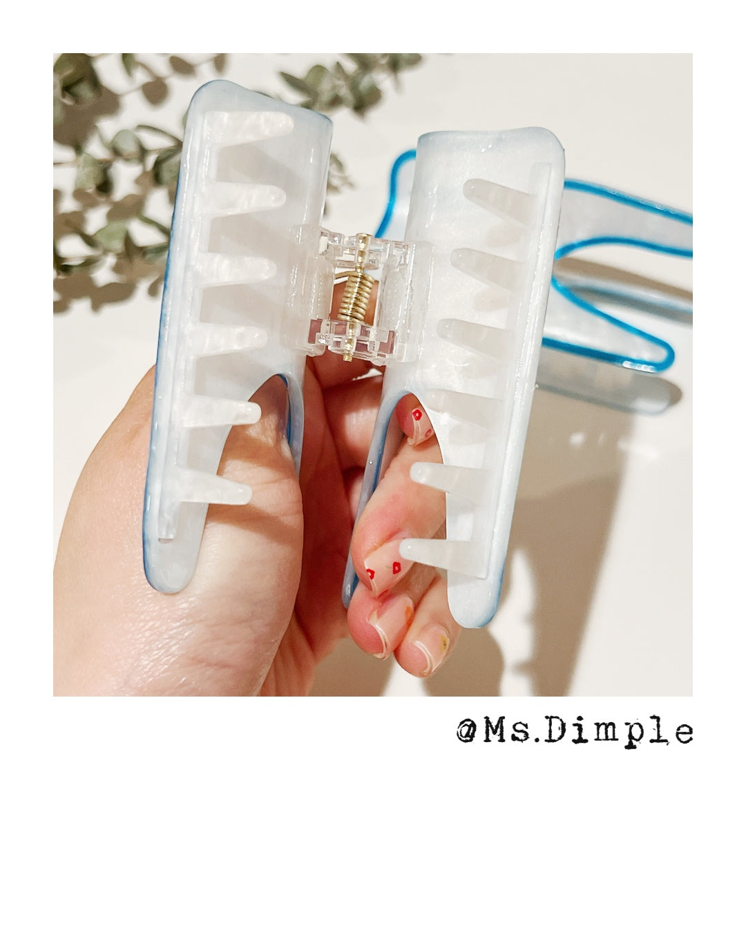 Dentist Cute Tooth Hair Claw Clip