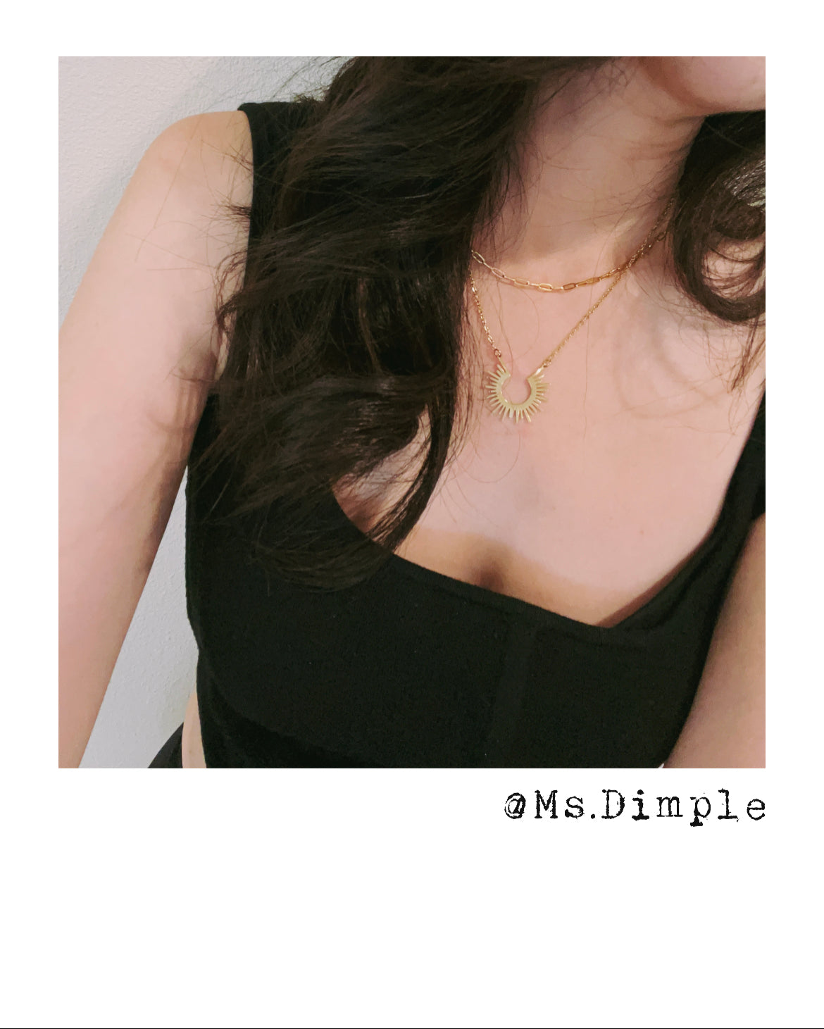 18K Gold Plated Sunshine Necklace
