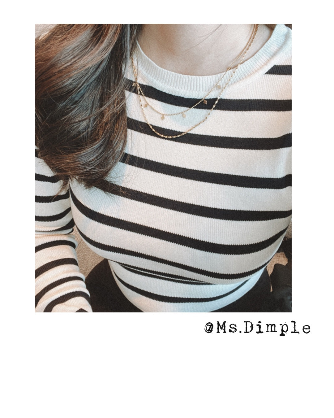 18k Gold Plated Double Layered Necklace
