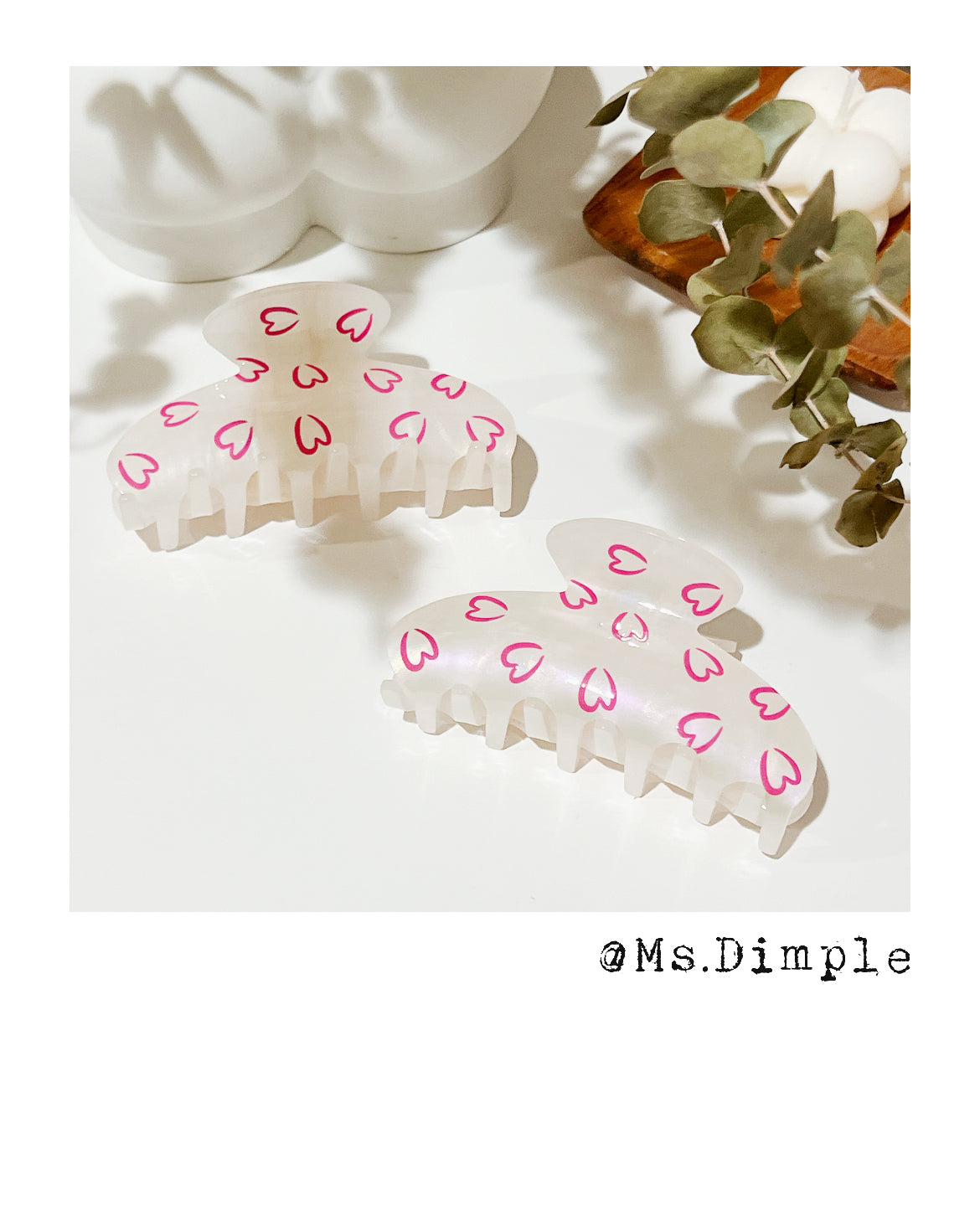 Cherry Blossom Japanese Sakura Hair Claw Clip