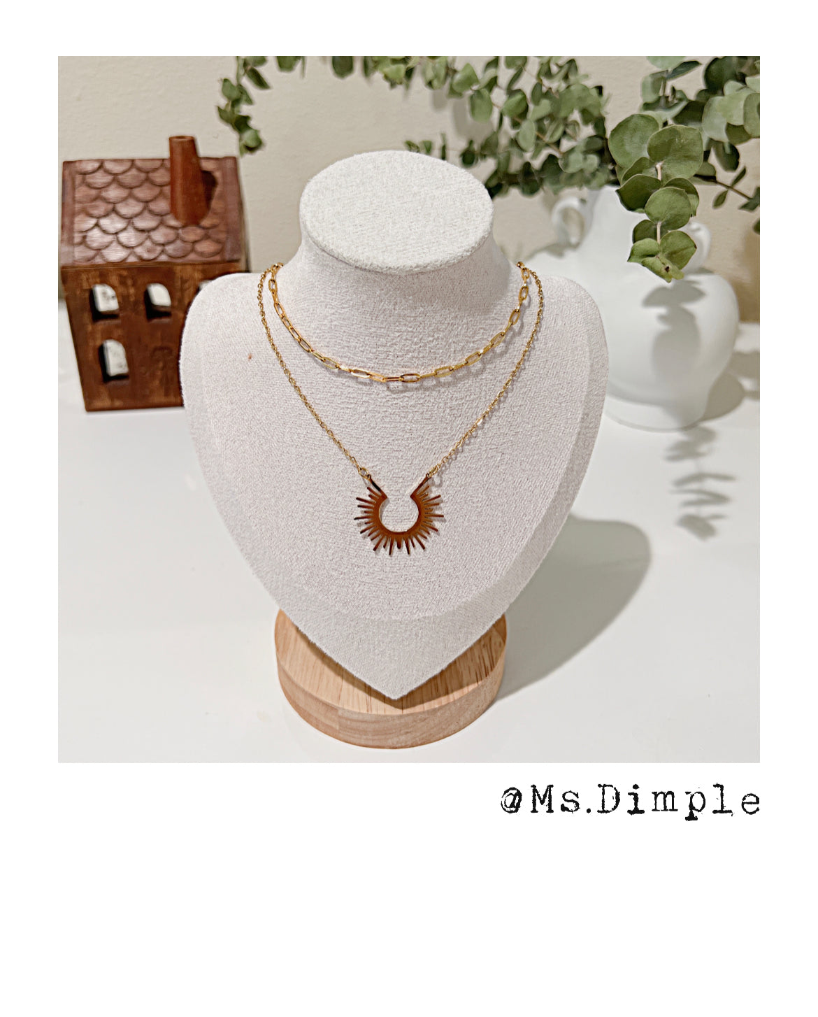 18K Gold Plated Sunshine Necklace