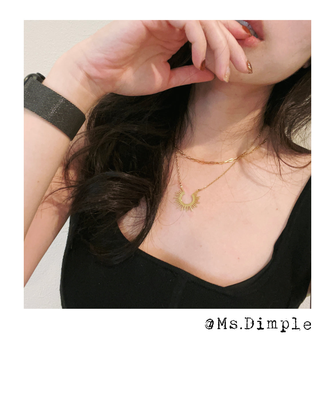18K Gold Plated Sunshine Necklace