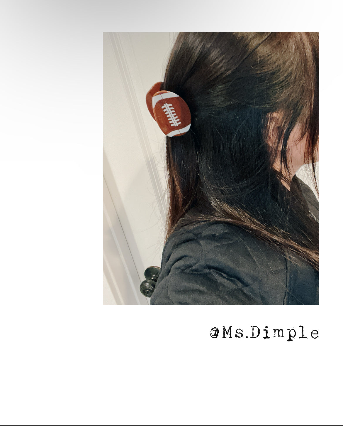 Sporty Hair Claw Clips