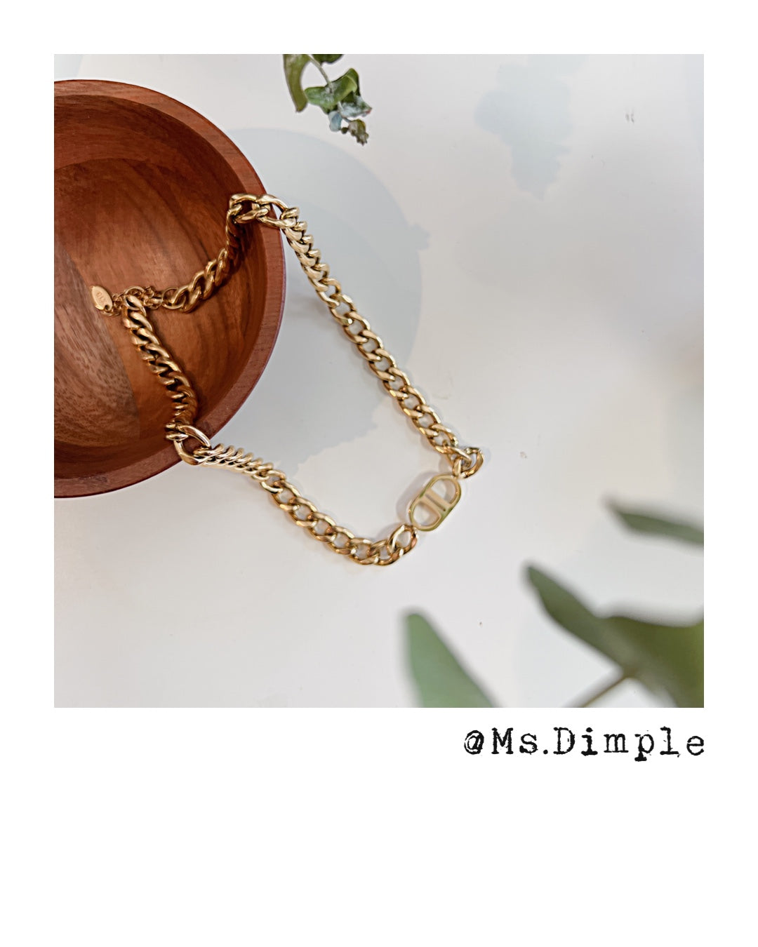 18K Gold Plated Luxury Stainless Steel Necklace