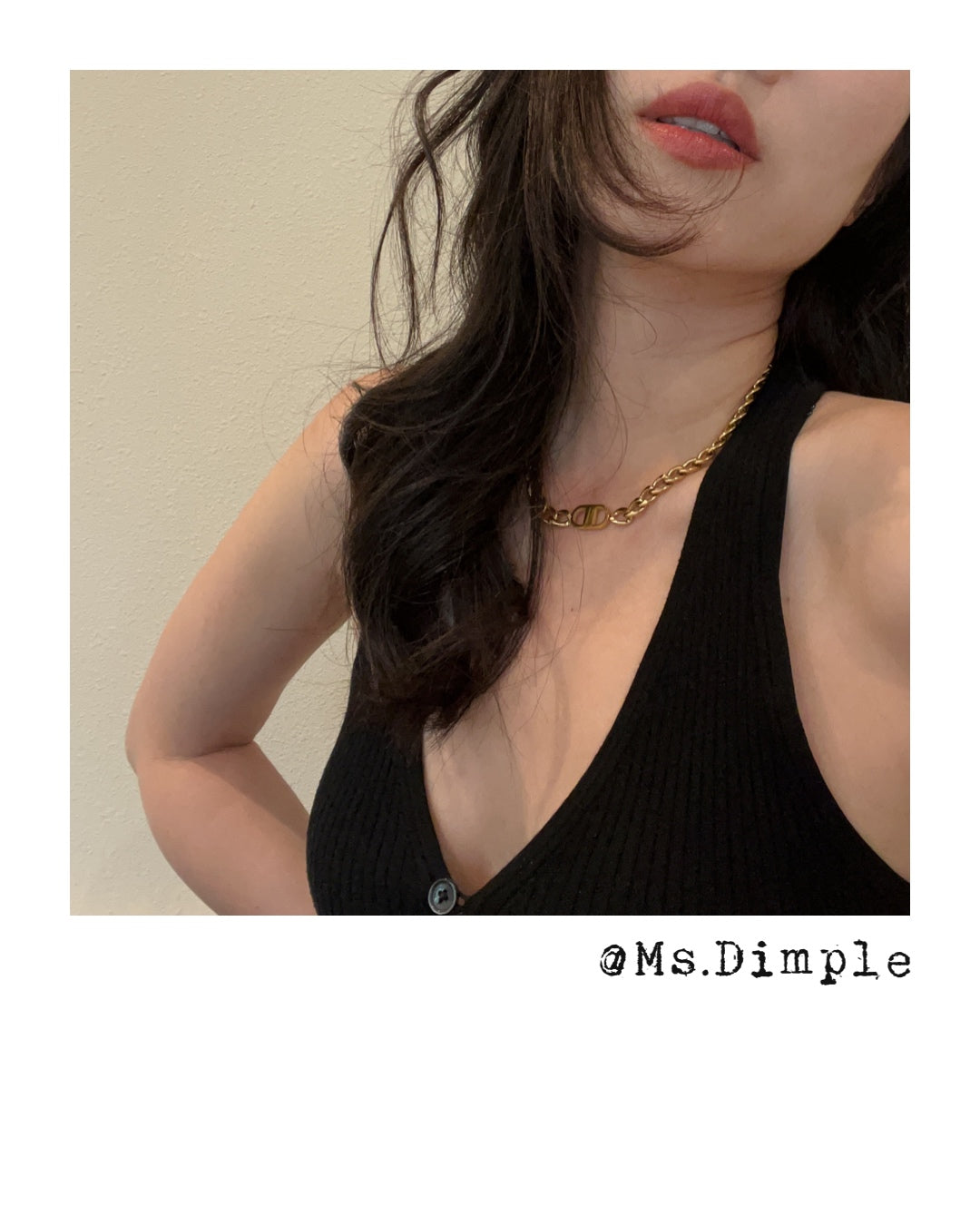 18K Gold Plated Luxury Stainless Steel Necklace