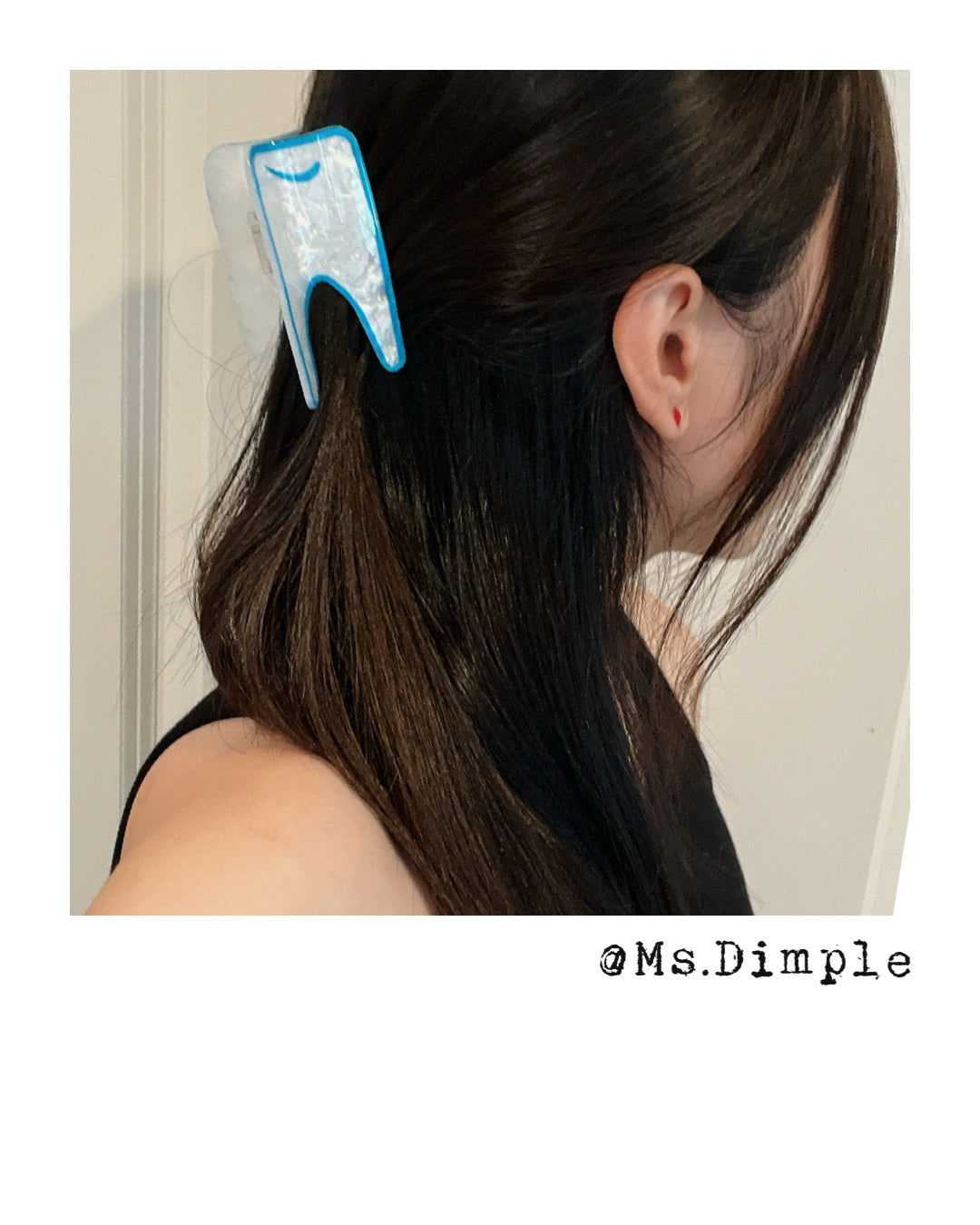 Dentist Cute Tooth Hair Claw Clip