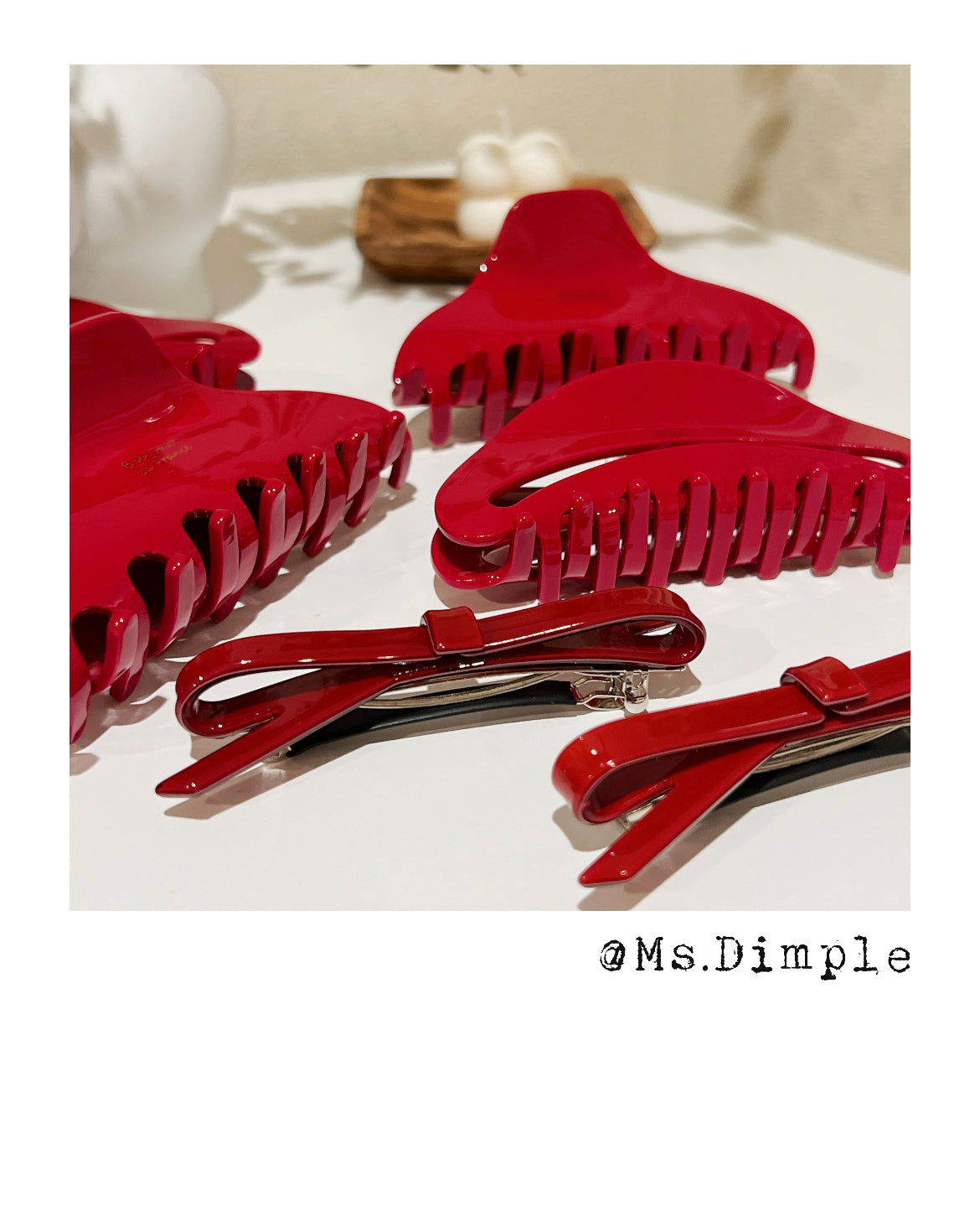 Red Hair Claw Collection