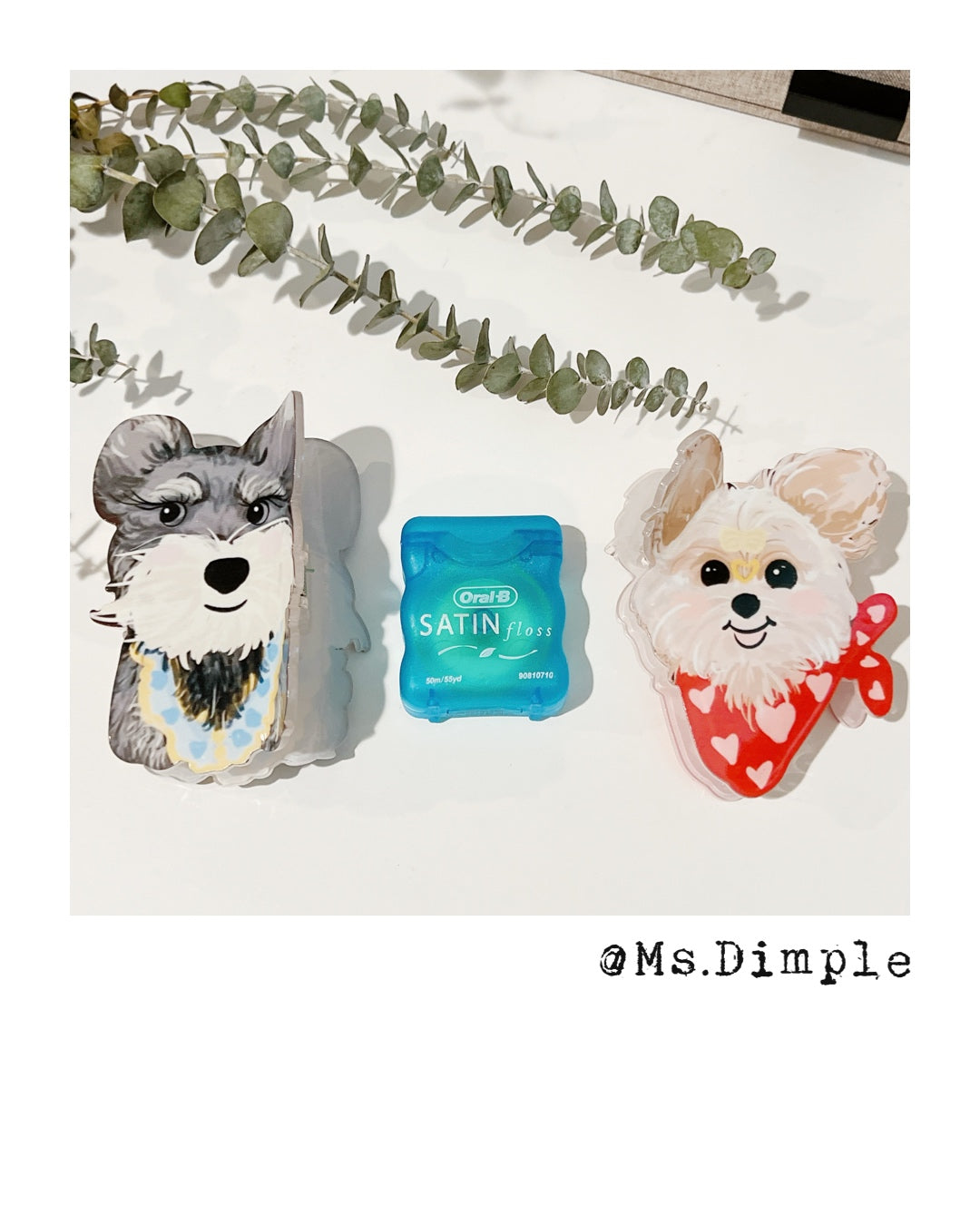 Cute Big Dog Hair Claw Clip