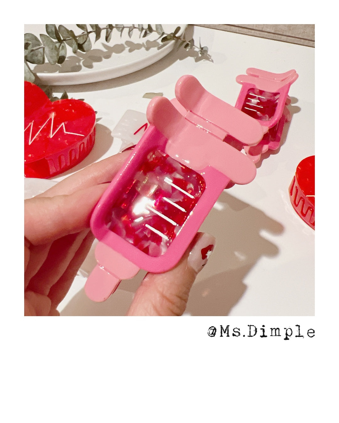 Cute Nurse Syringe/EKG/Nurse Hair Claw Clip
