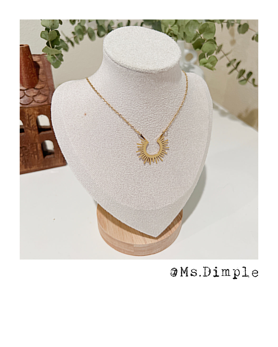 18K Gold Plated Sunshine Necklace