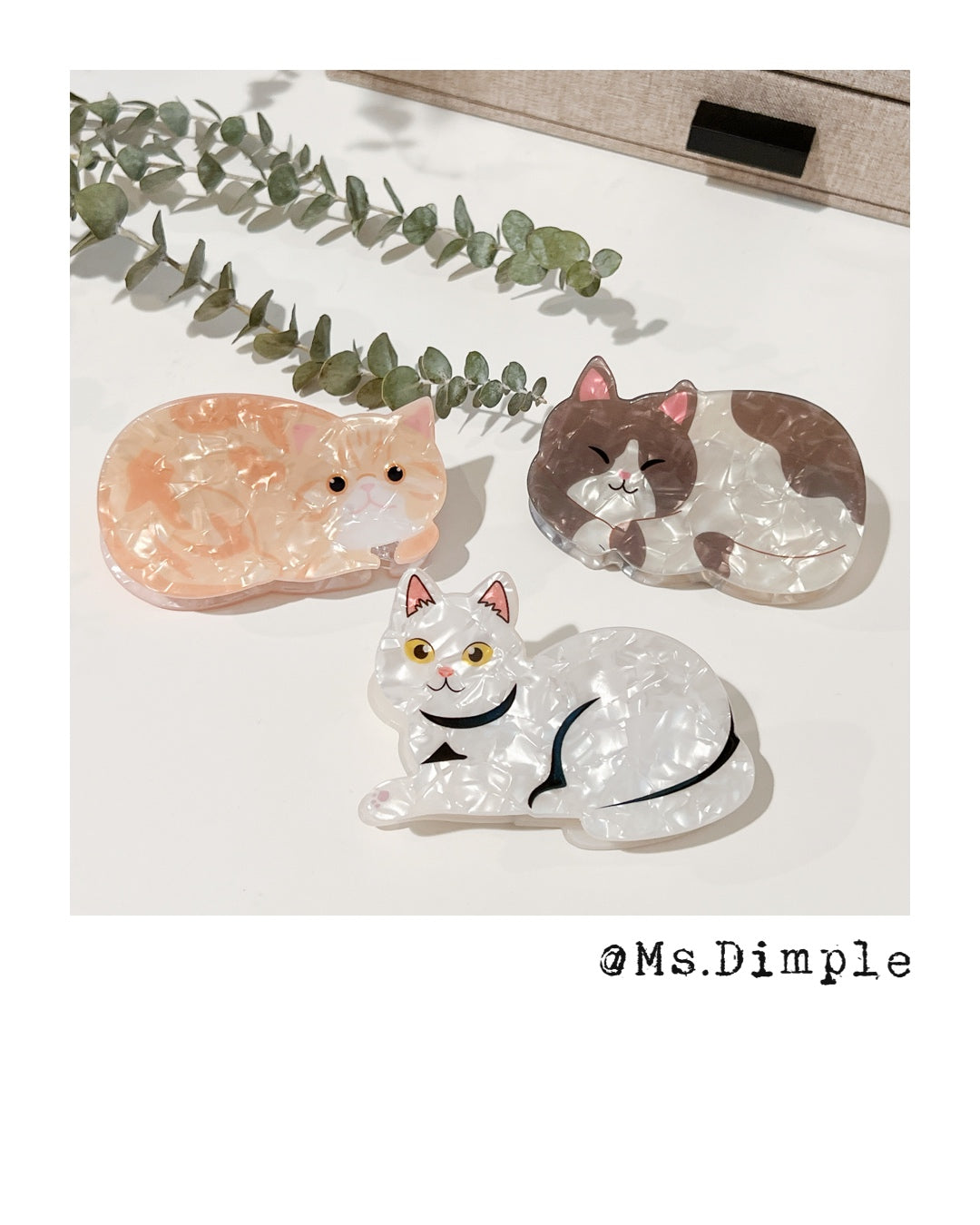 Cute Pet Cats Claw Clip