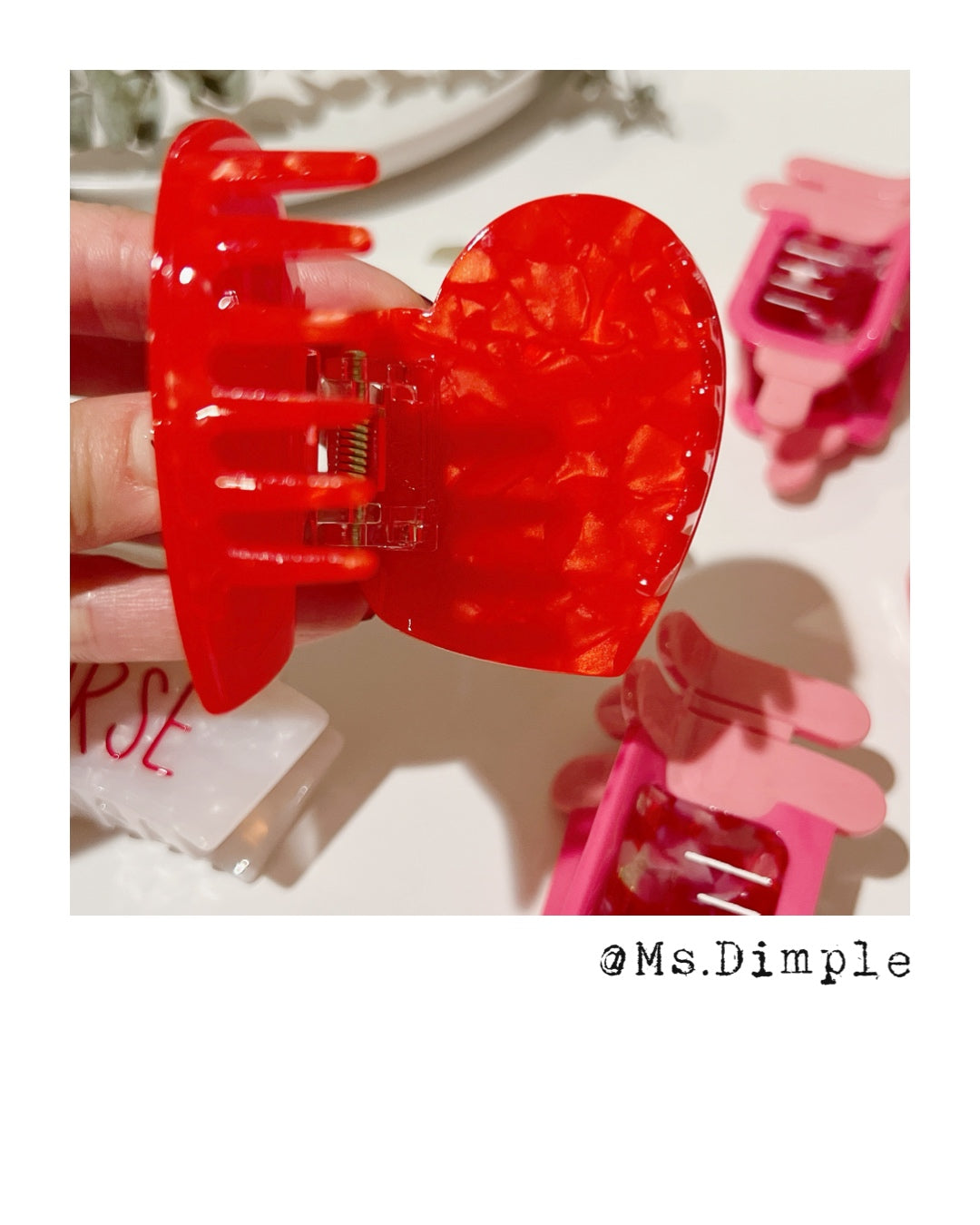 Cute Nurse Syringe/EKG/Nurse Hair Claw Clip