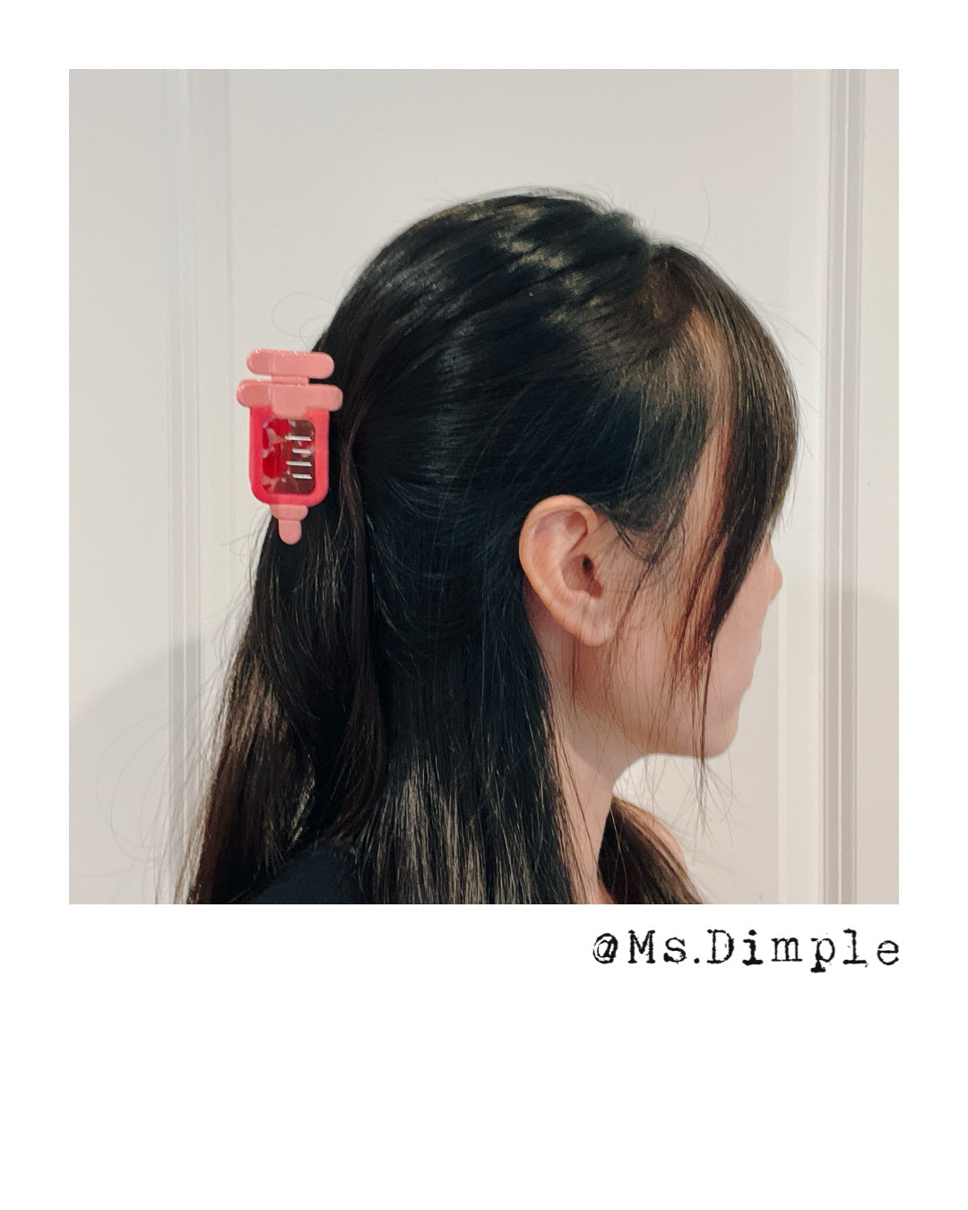 Cute Nurse Syringe/EKG/Nurse Hair Claw Clip
