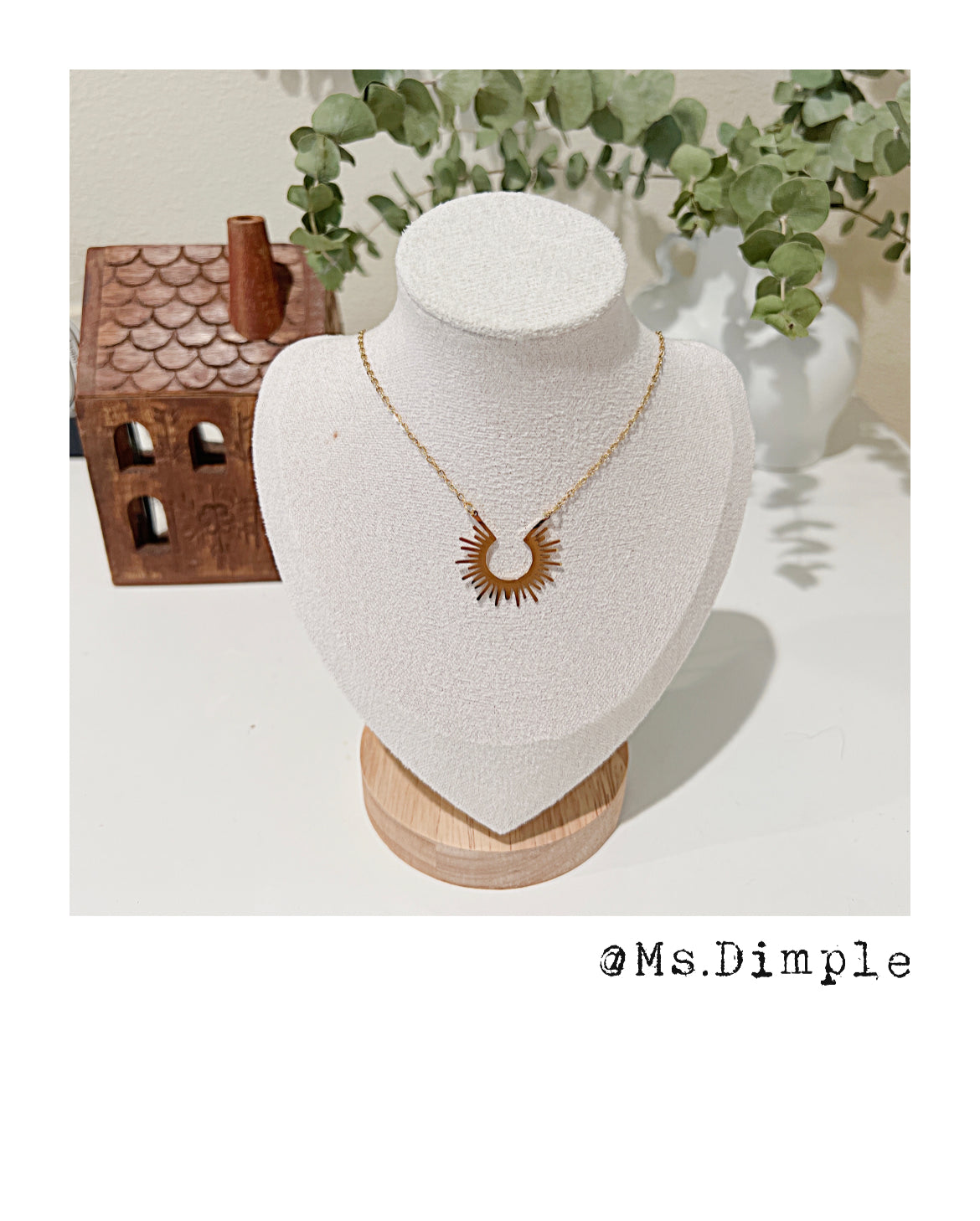 18K Gold Plated Sunshine Necklace