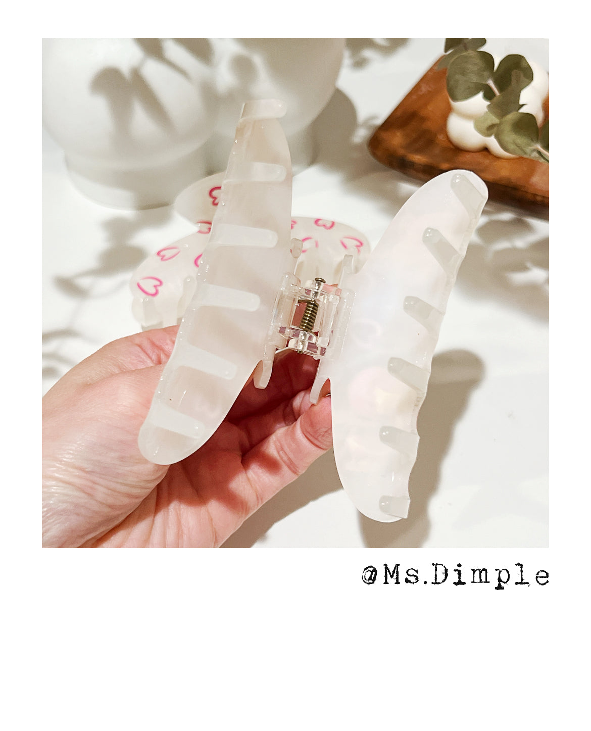 Cherry Blossom Japanese Sakura Hair Claw Clip