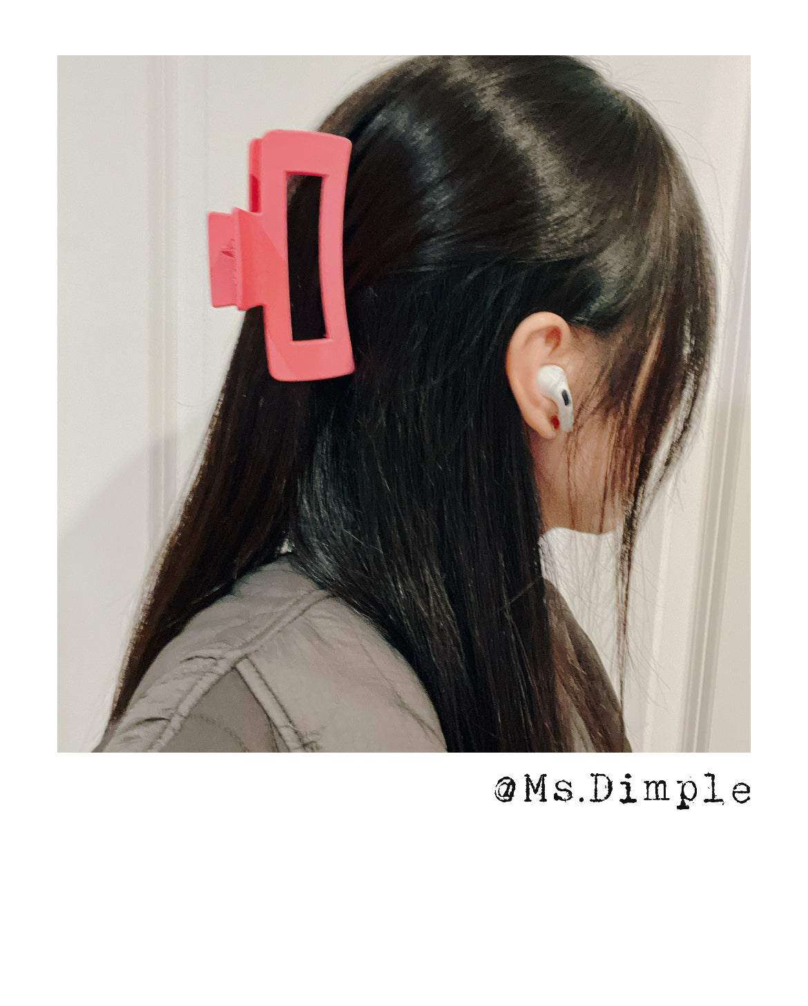 Hot Pink Hair Claw Clip Collection