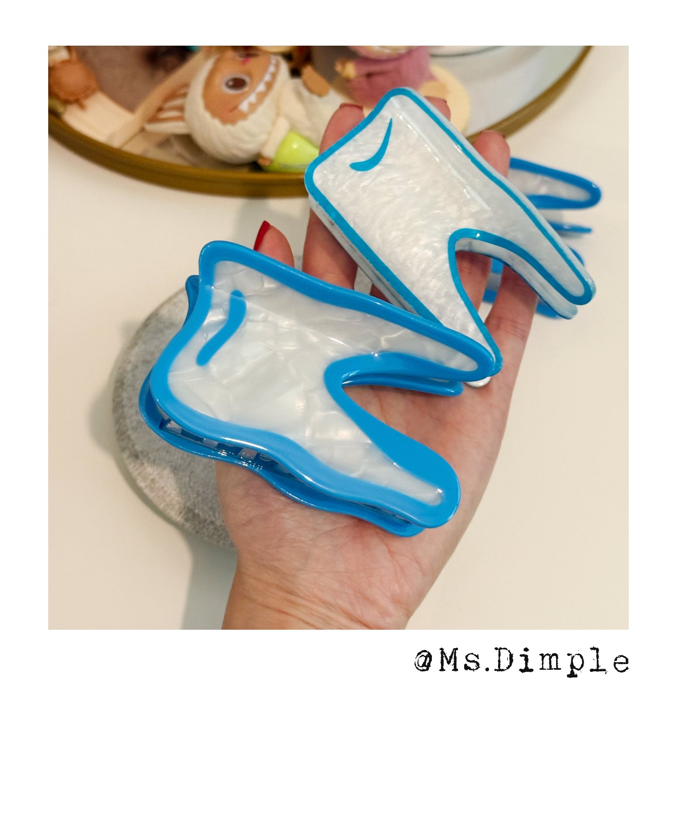 Dentist Cute Tooth Hair Claw Clip