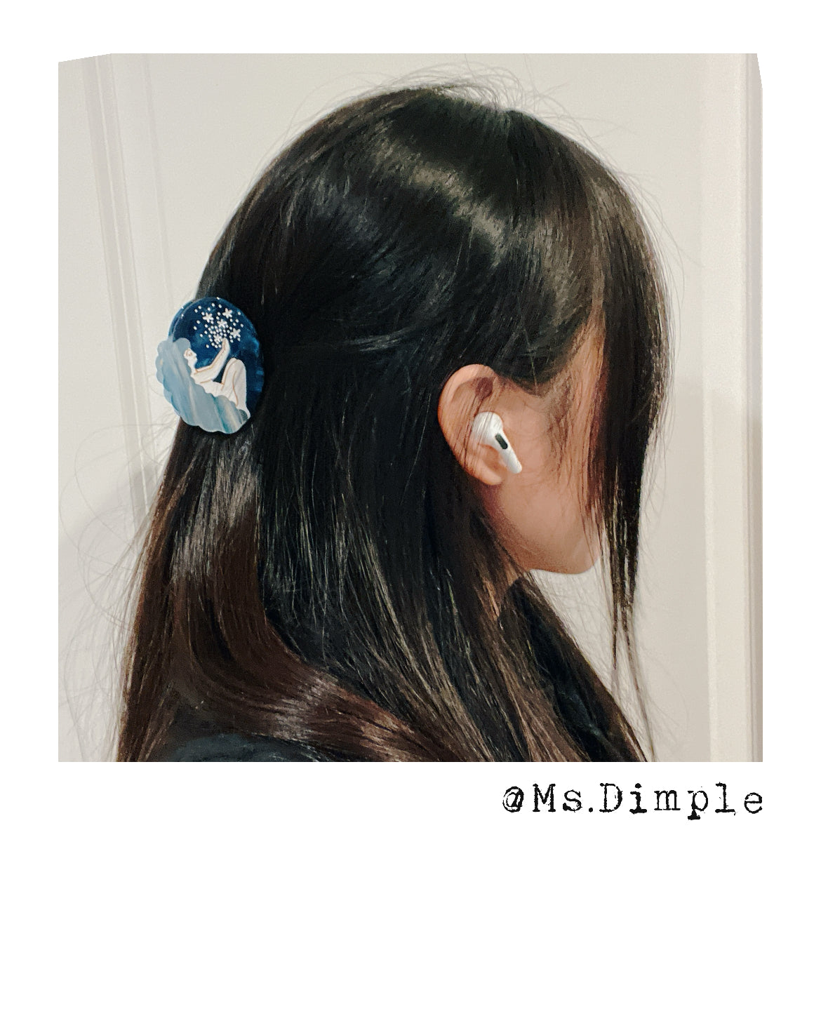 Mermaid Metal Hair Claw Clip