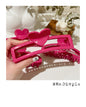 Big Pink Heart Valentines Day Hair Claw Clip