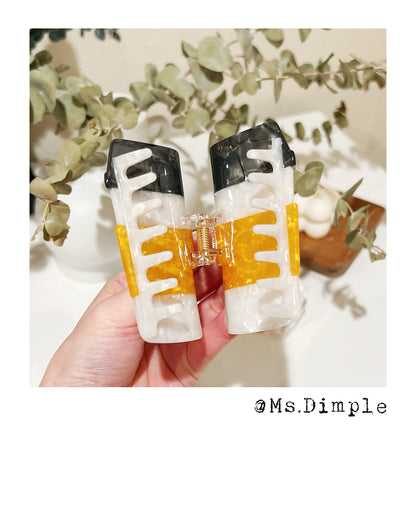 Cute Coffee Lover Hair Claw Clip