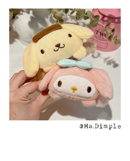 Fluffy Pudding Dog Hair Claw Clip